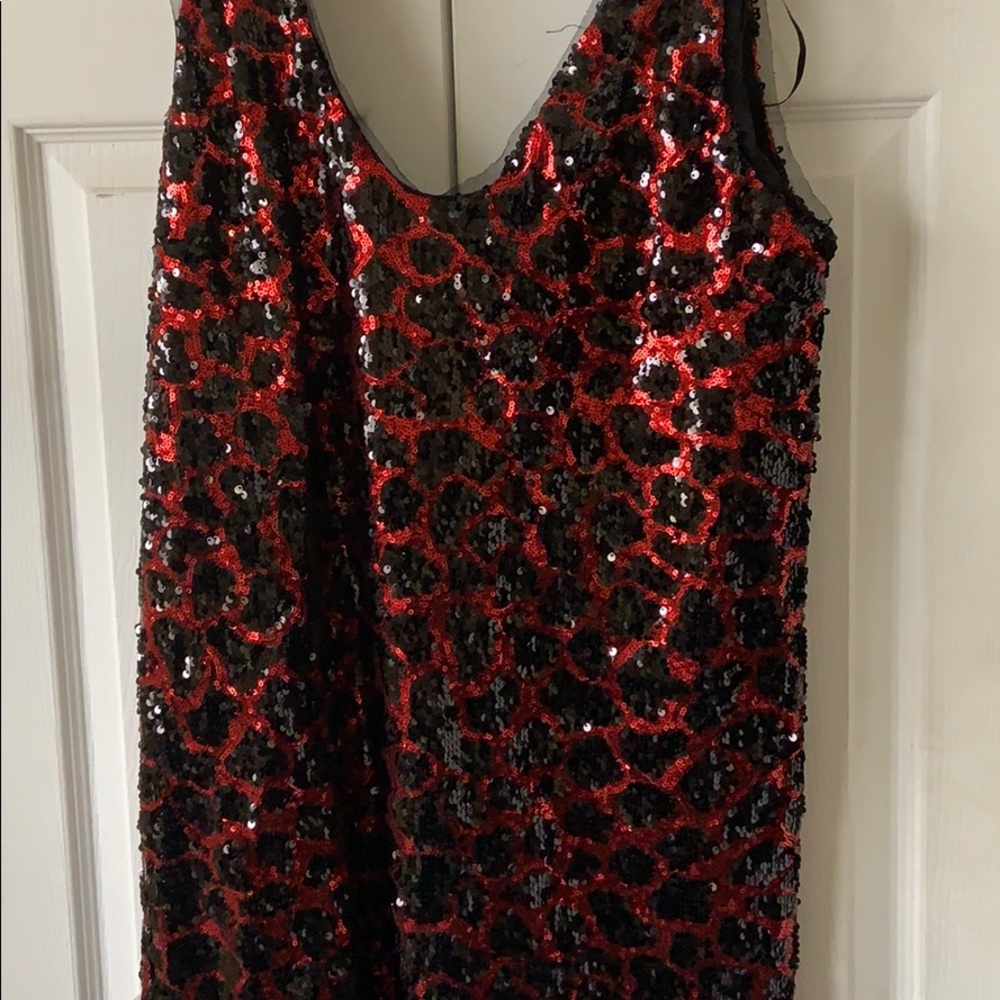 Zara sequin dress
